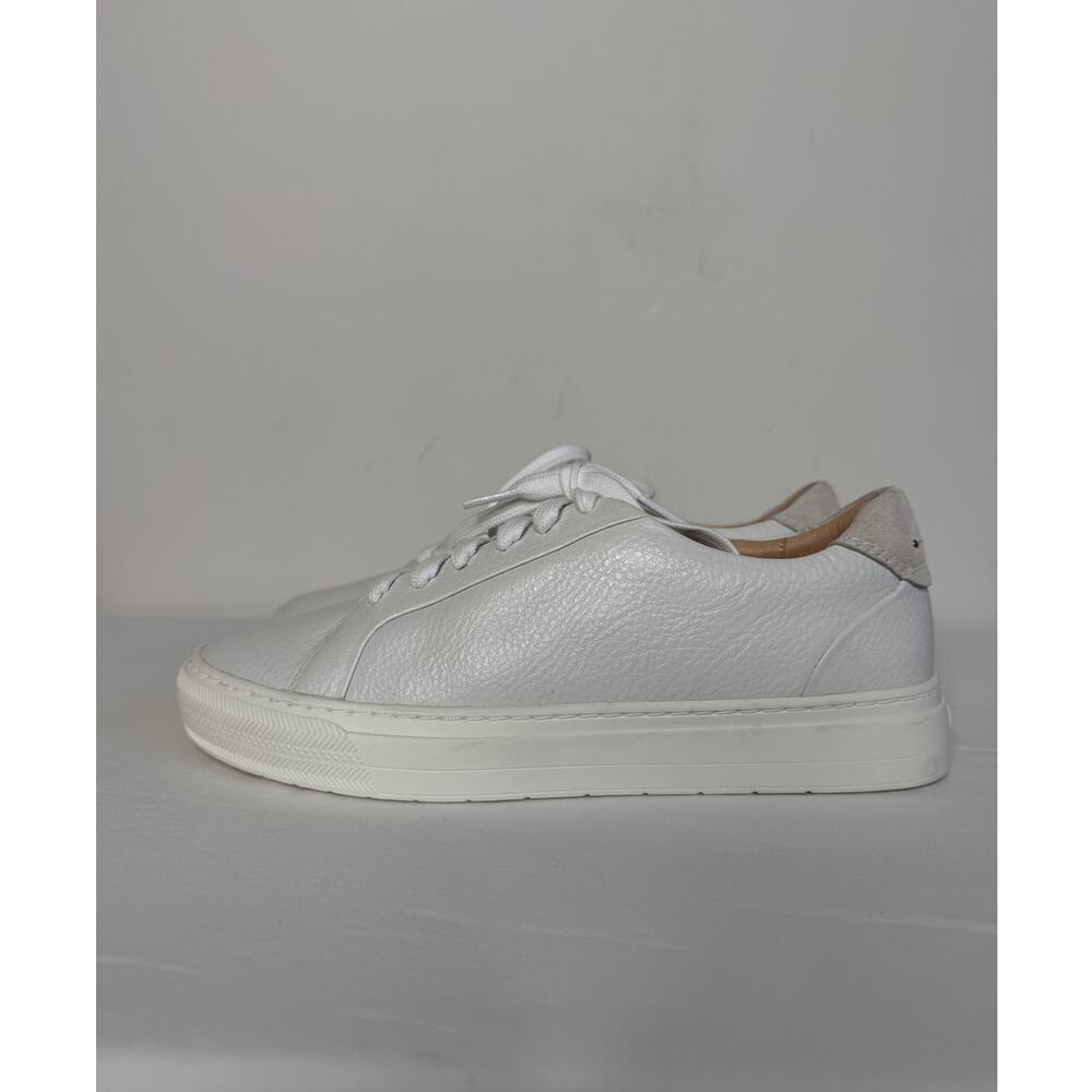 FRANKIE4 Mim IV White Leather Sneakers Comfort Support Lace Up Size 7.5